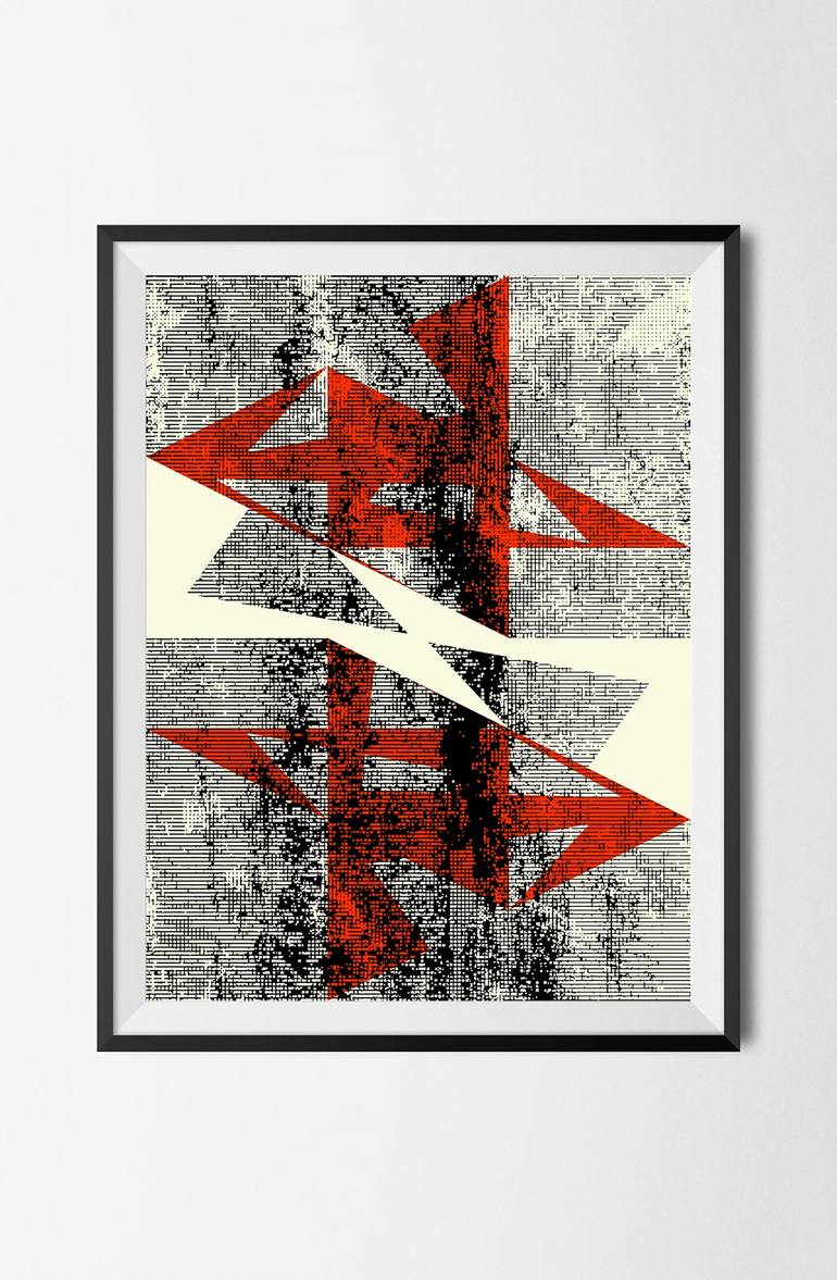 Original Abstract Digital by Peter Strnad