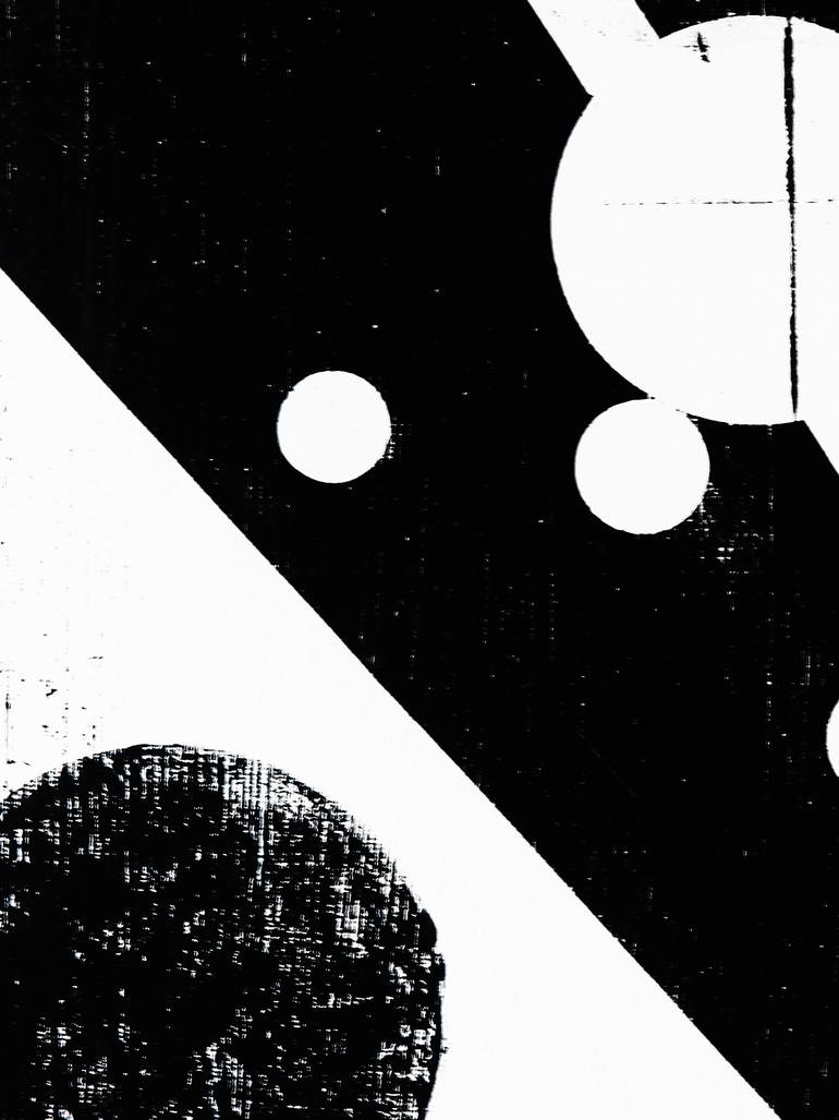 Original Conceptual Abstract Painting by Peter Strnad