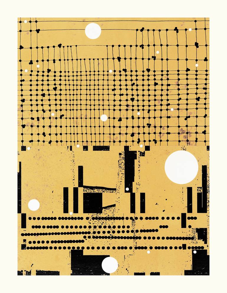 Original Conceptual Abstract Collage by Peter Strnad