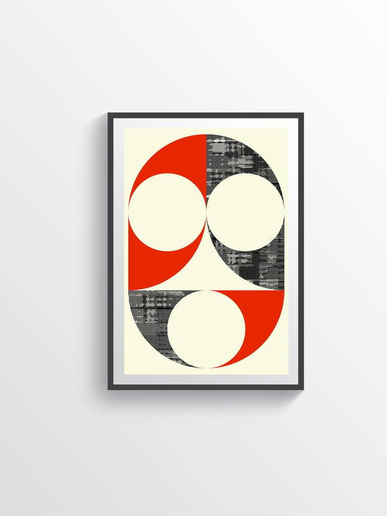 Original Contemporary Abstract Digital by Peter Strnad