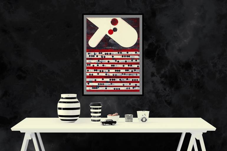 Original Contemporary Abstract Painting by Peter Strnad