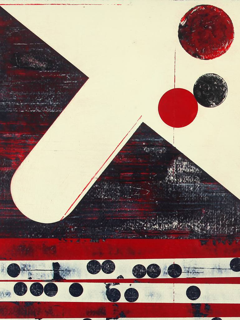 Original Contemporary Abstract Painting by Peter Strnad