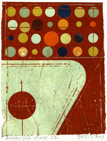 Original Modern Abstract Collage by Peter Strnad