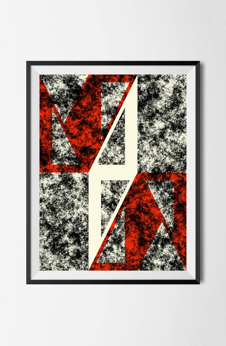 Original Contemporary Abstract Digital by Peter Strnad