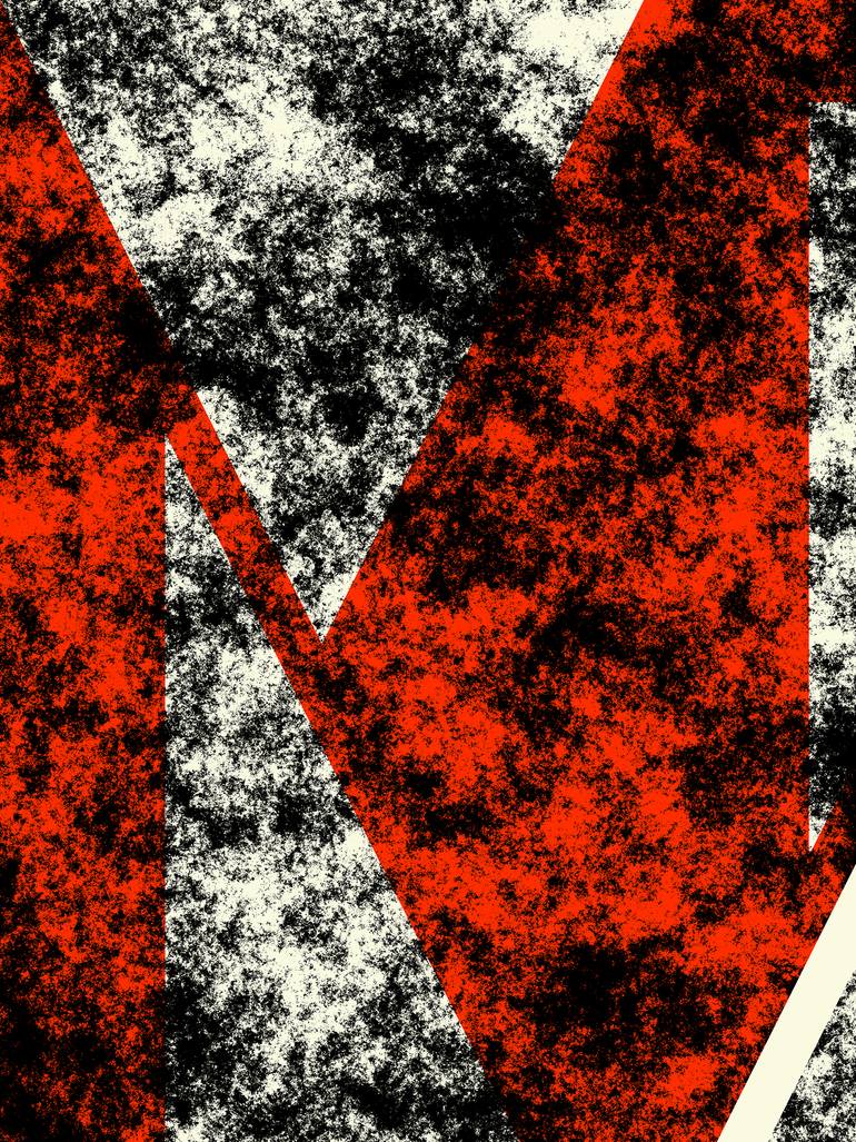 Original Contemporary Abstract Digital by Peter Strnad