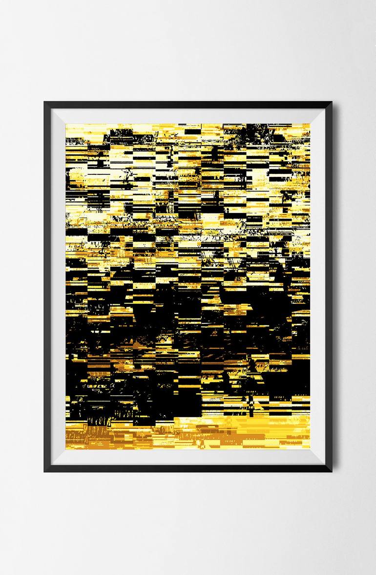 Original Contemporary Abstract Digital by Peter Strnad