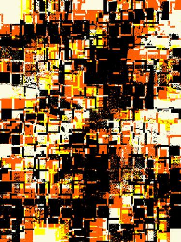 Original Modern Abstract Digital by Peter Strnad