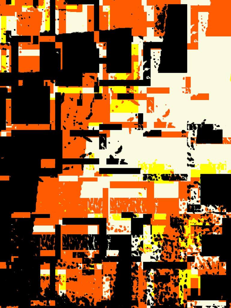 Original Abstract Digital by Peter Strnad