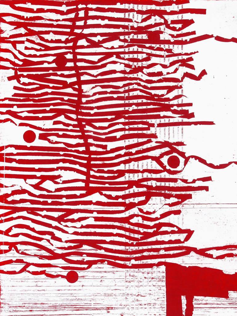 Original Contemporary Abstract Painting by Petr Strnad