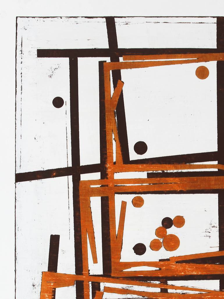 Original Contemporary Abstract Painting by Peter Strnad