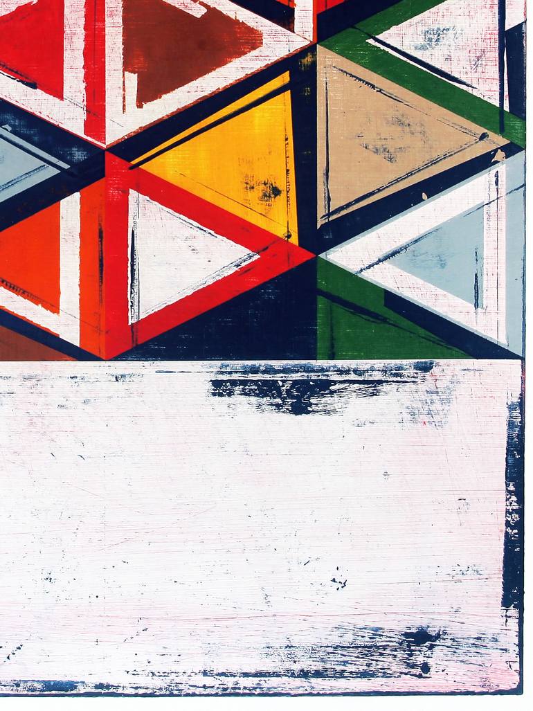Original Modern Abstract Painting by Peter Strnad