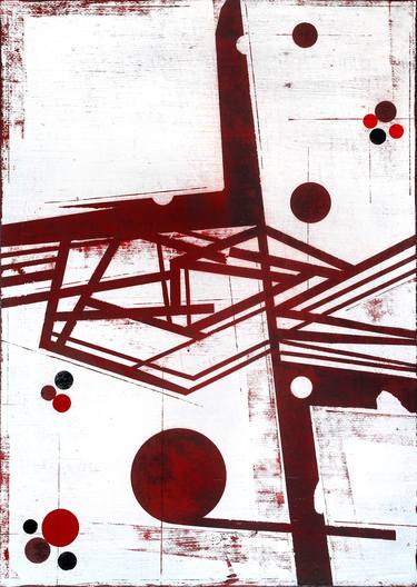 Original Abstract Paintings by Peter Strnad