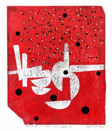 Original Conceptual Abstract Collage by Peter Strnad