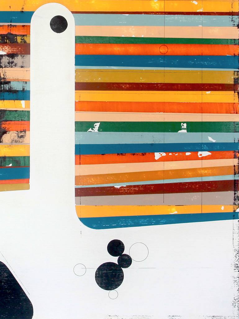 Original Modern Abstract Painting by Peter Strnad