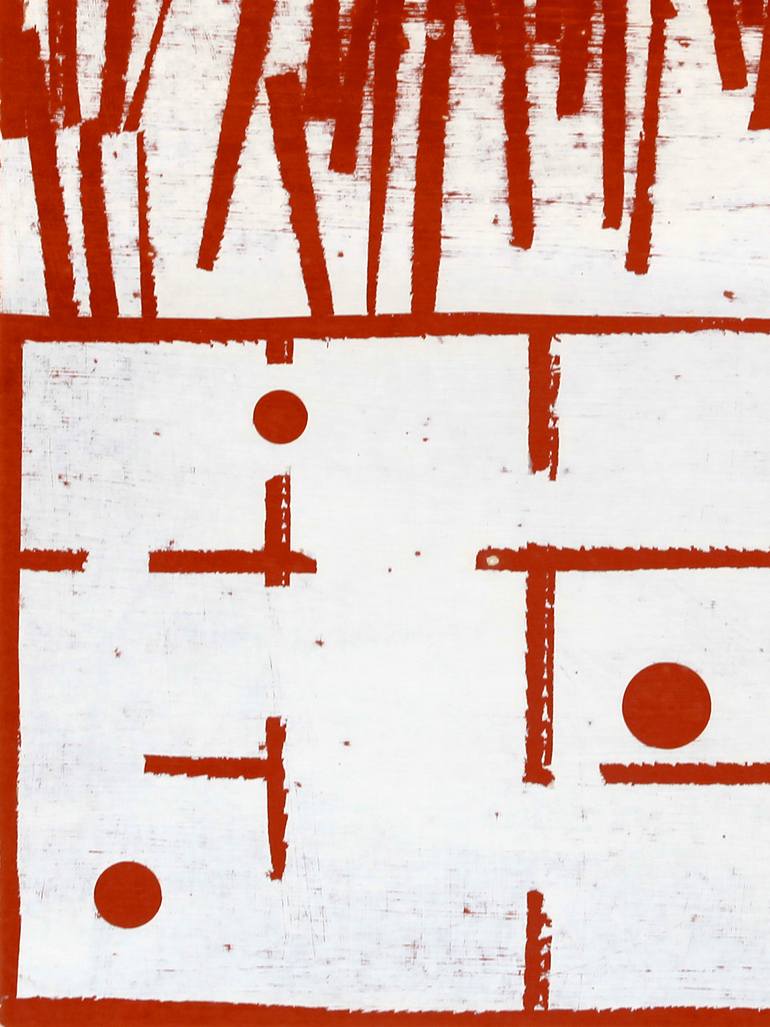 Original Contemporary Abstract Painting by Peter Strnad