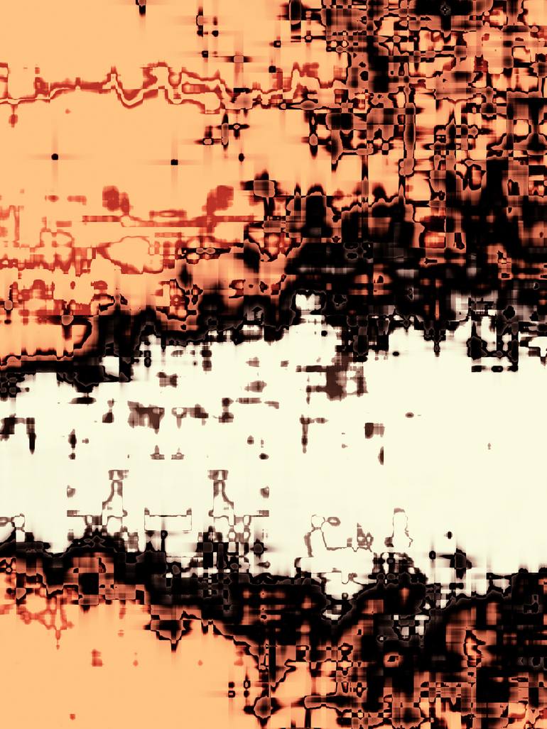 Original Abstract Expressionism Abstract Digital by Peter Strnad