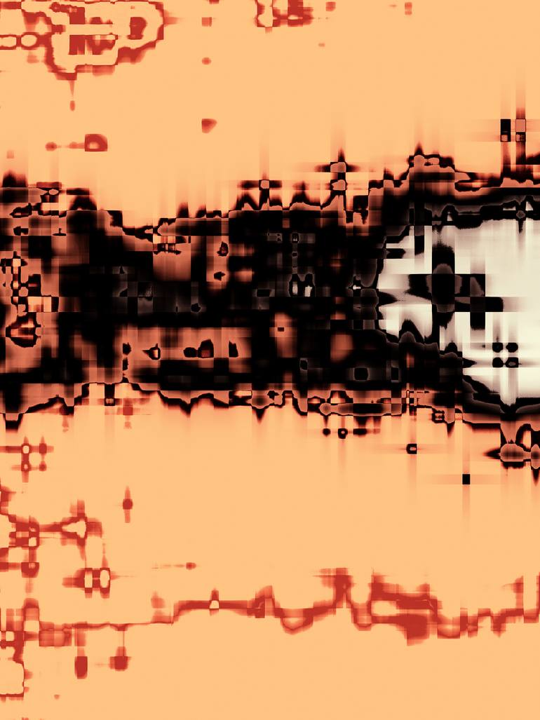 Original Abstract Expressionism Abstract Digital by Peter Strnad