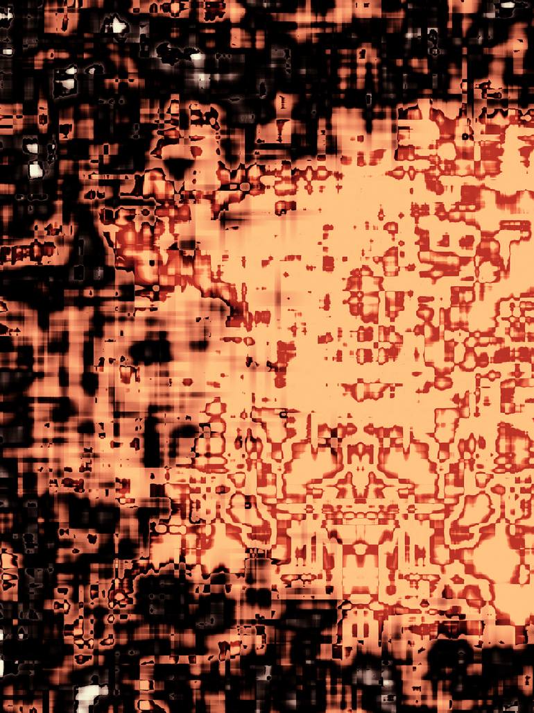 Original Abstract Expressionism Abstract Digital by Peter Strnad