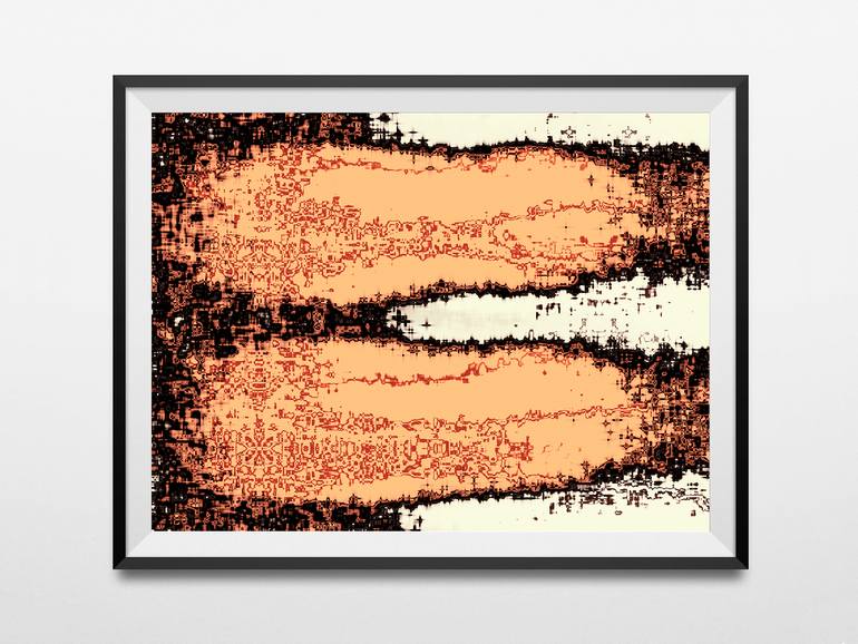 Original Abstract Expressionism Abstract Digital by Peter Strnad