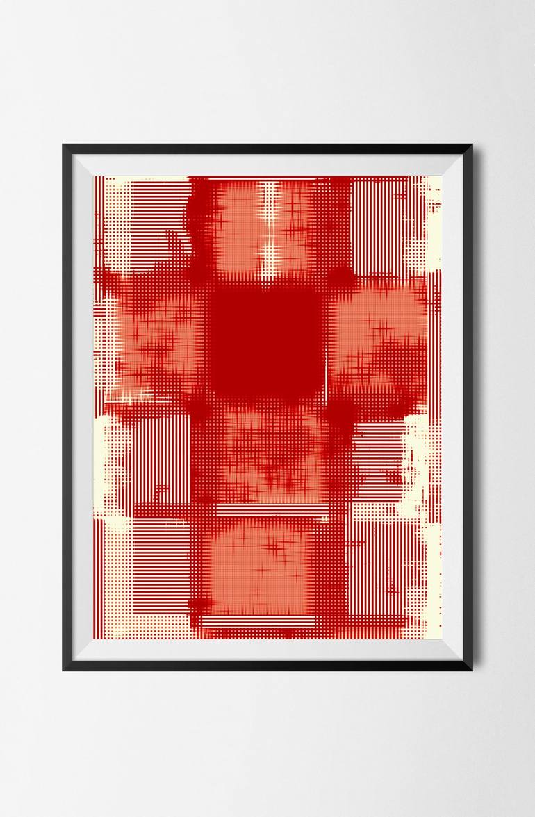 Original Contemporary Abstract Digital by Peter Strnad