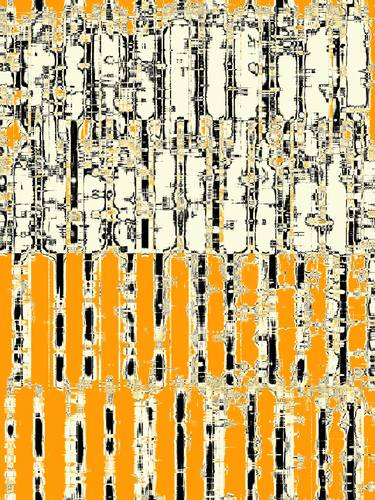 Original Contemporary Abstract Digital by Peter Strnad