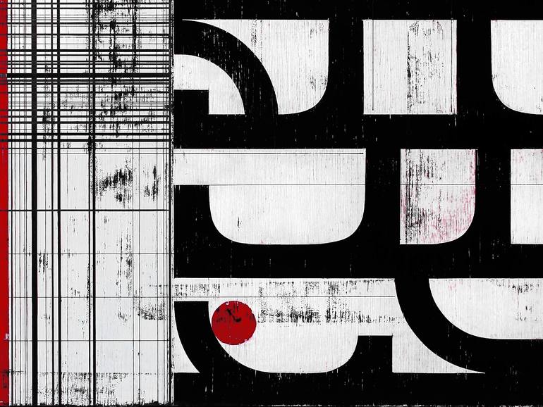 Original Modern Abstract Painting by Peter Strnad
