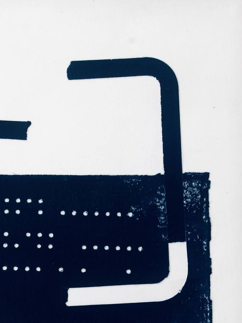 Original Contemporary Abstract Collage by Peter Strnad