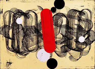 Original Modern Abstract Mixed Media by Peter Strnad