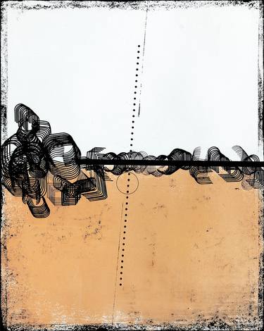Original Modern Abstract Mixed Media by Peter Strnad