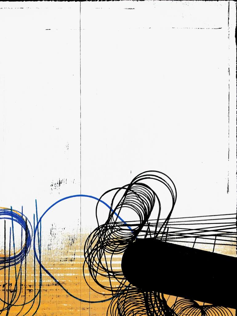 Original Modern Abstract Mixed Media by Peter Strnad