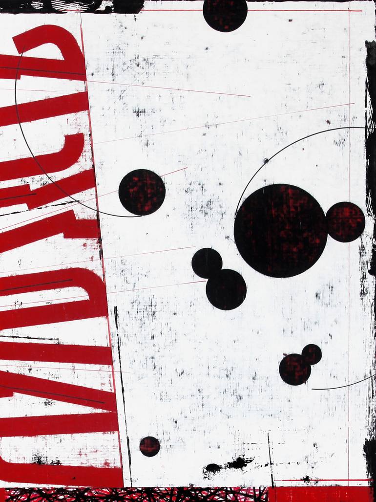 Original Modern Abstract Mixed Media by Peter Strnad