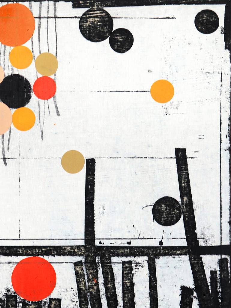 Original Abstract Expressionism Abstract Painting by Peter Strnad