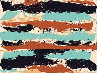 Original Abstract Expressionism Abstract Digital by Peter Strnad
