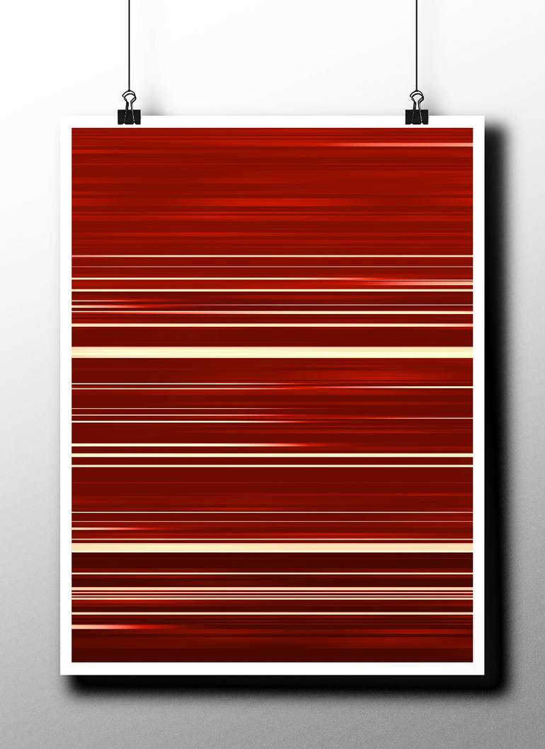 Original Minimalism Abstract Digital by Peter Strnad