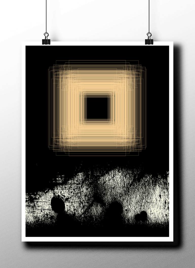 Original Abstract Digital by Peter Strnad