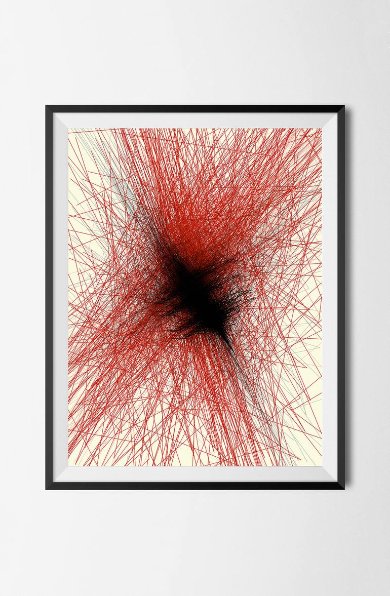 Original Abstract Digital by Peter Strnad