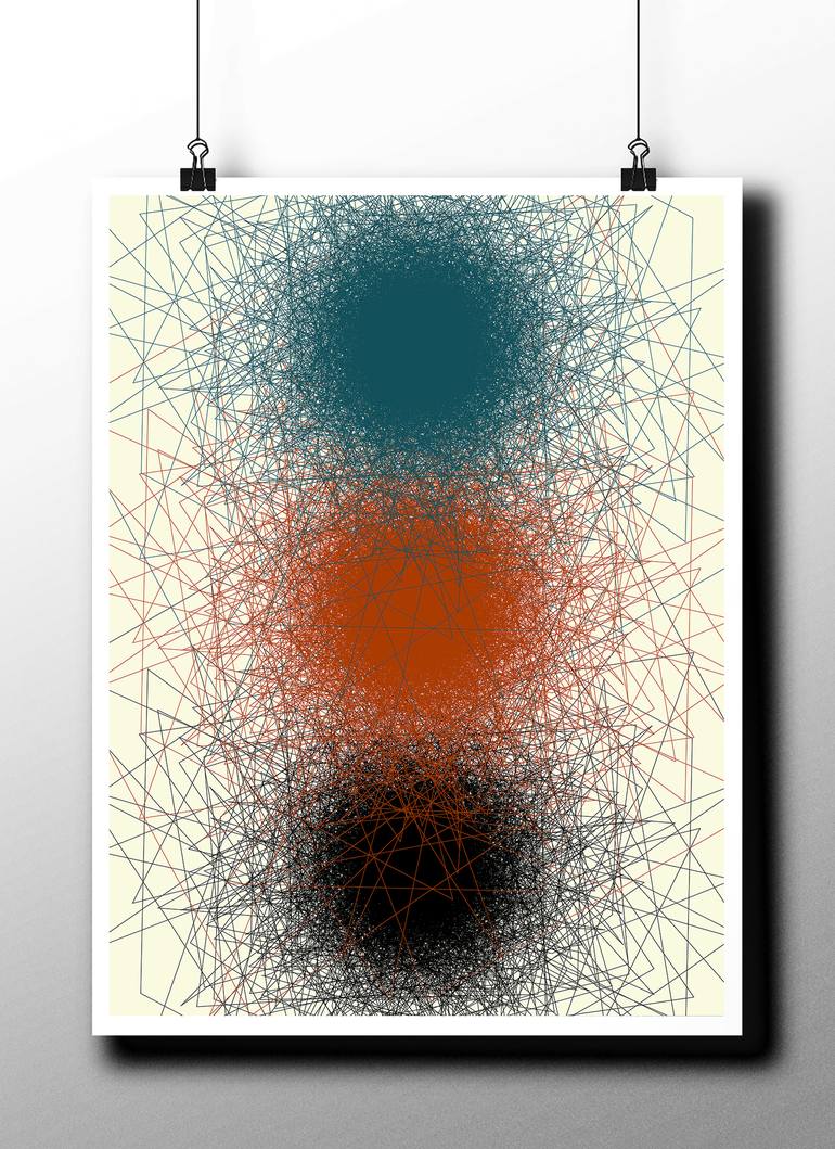 Original Abstract Digital by Peter Strnad