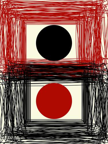 Original Abstract Digital by Peter Strnad