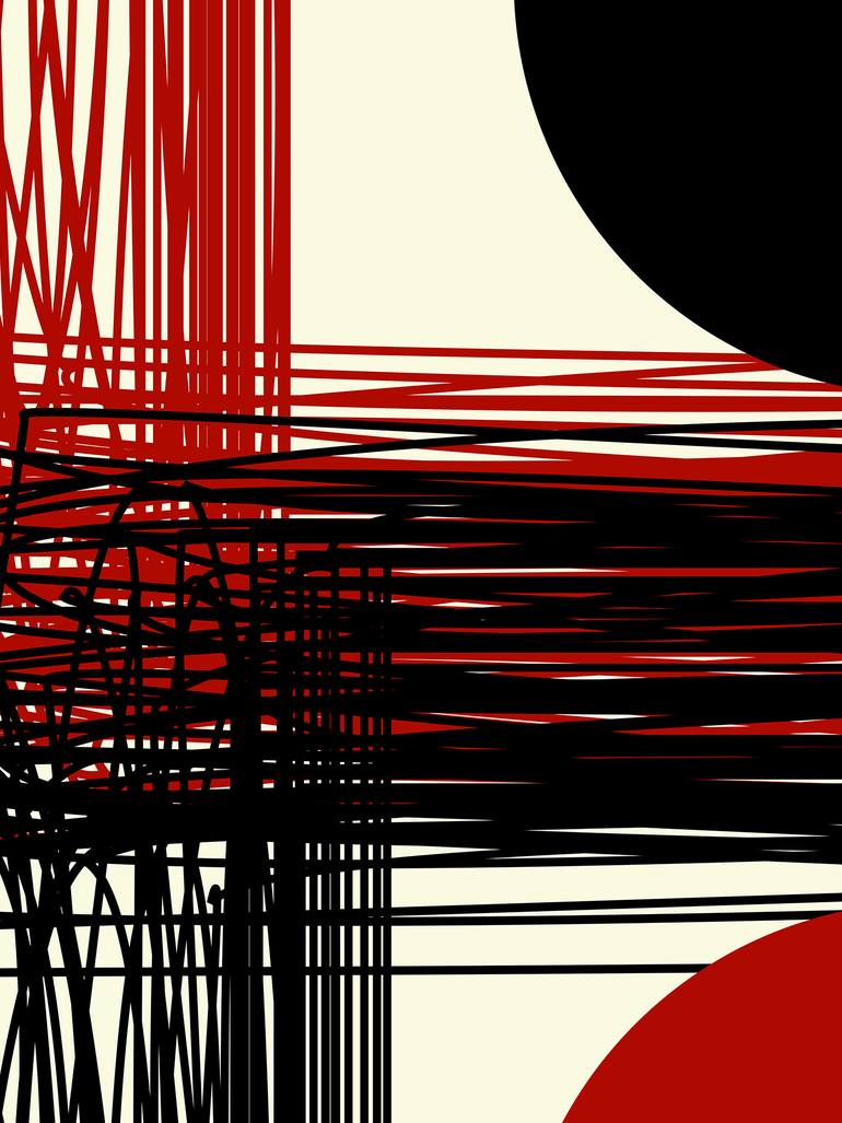 Original Abstract Expressionism Abstract Digital by Peter Strnad