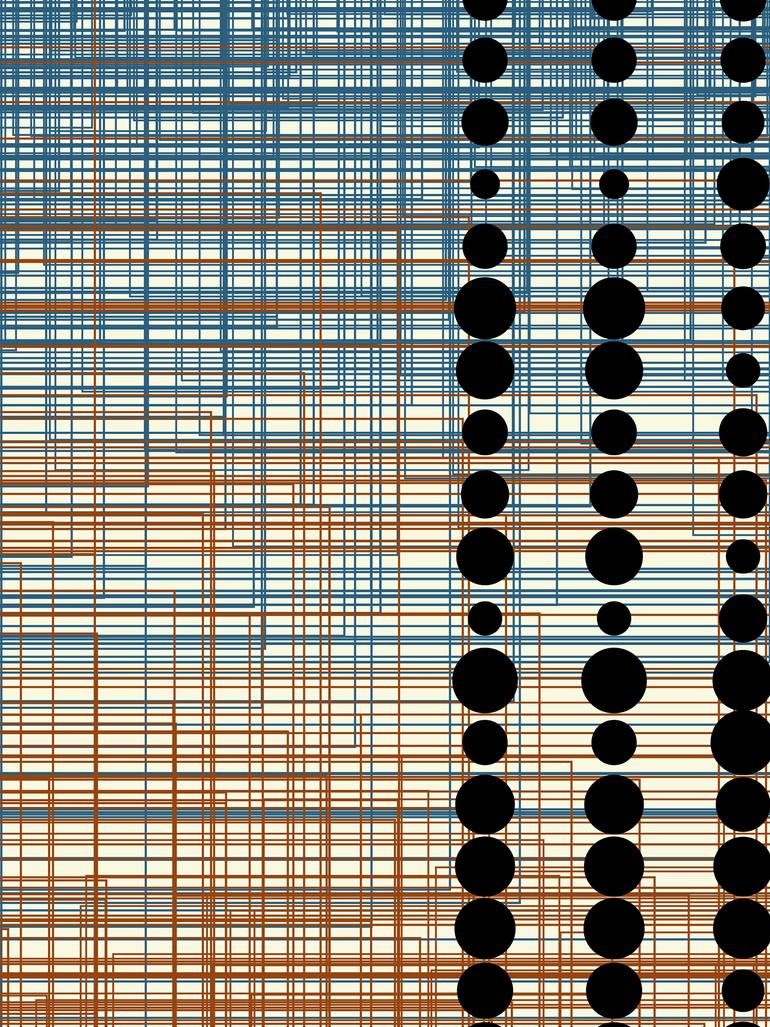 Original Abstract Digital by Peter Strnad