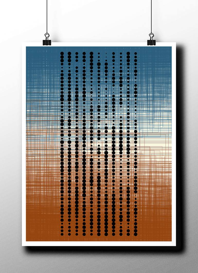 Original Abstract Digital by Peter Strnad
