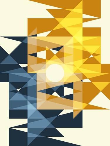 Original Abstract Digital by Peter Strnad