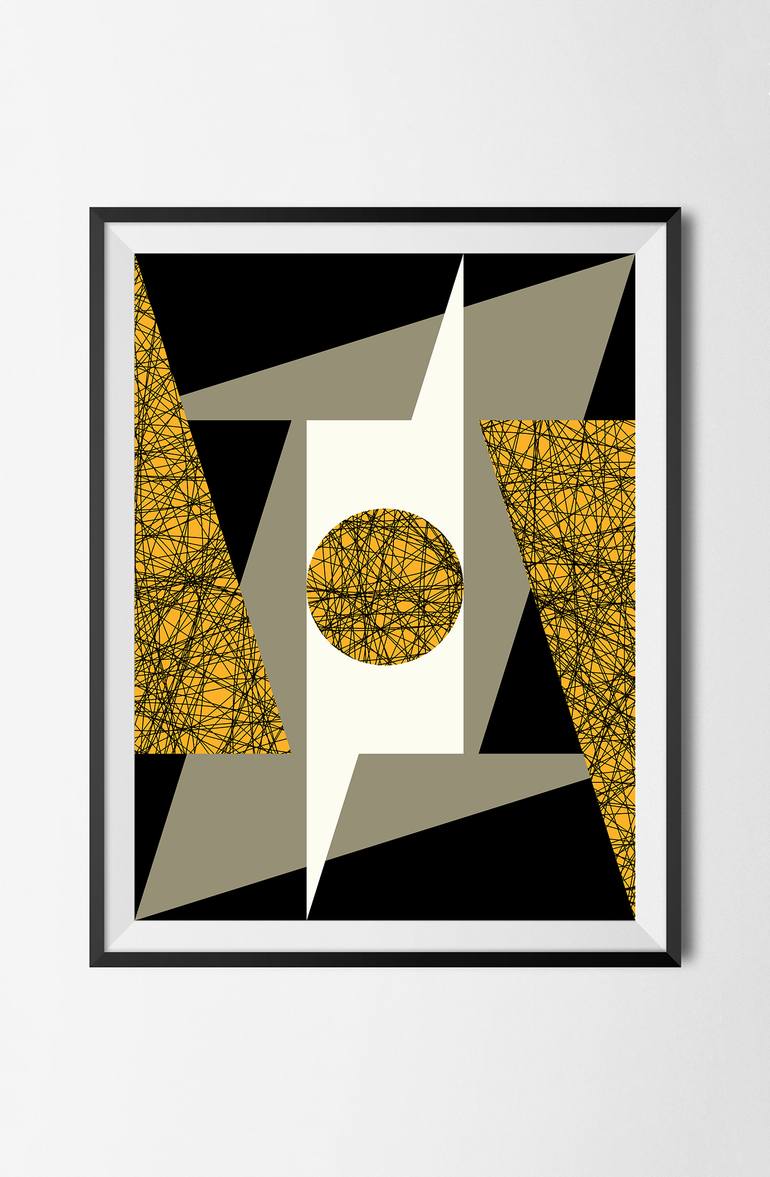 Original Minimalism Abstract Digital by Peter Strnad