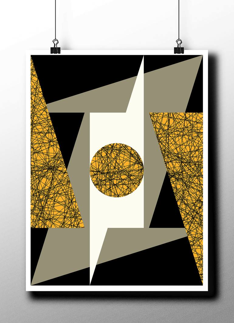 Original Minimalism Abstract Digital by Peter Strnad