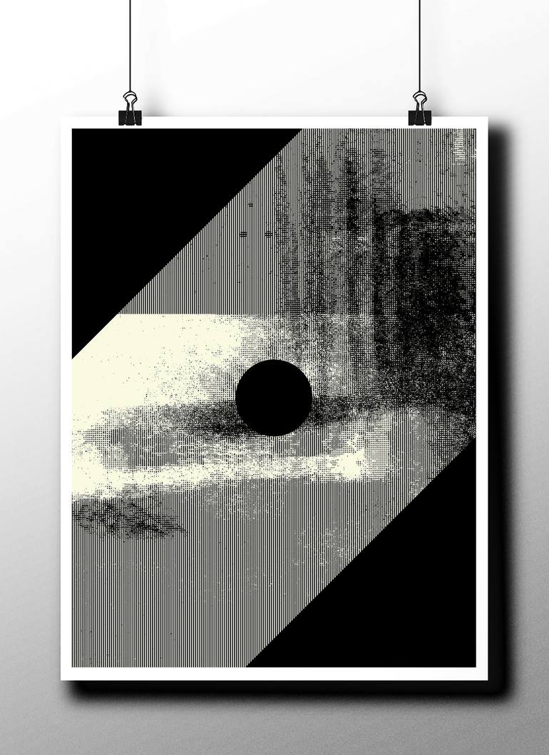 Original Minimalism Abstract Digital by Peter Strnad