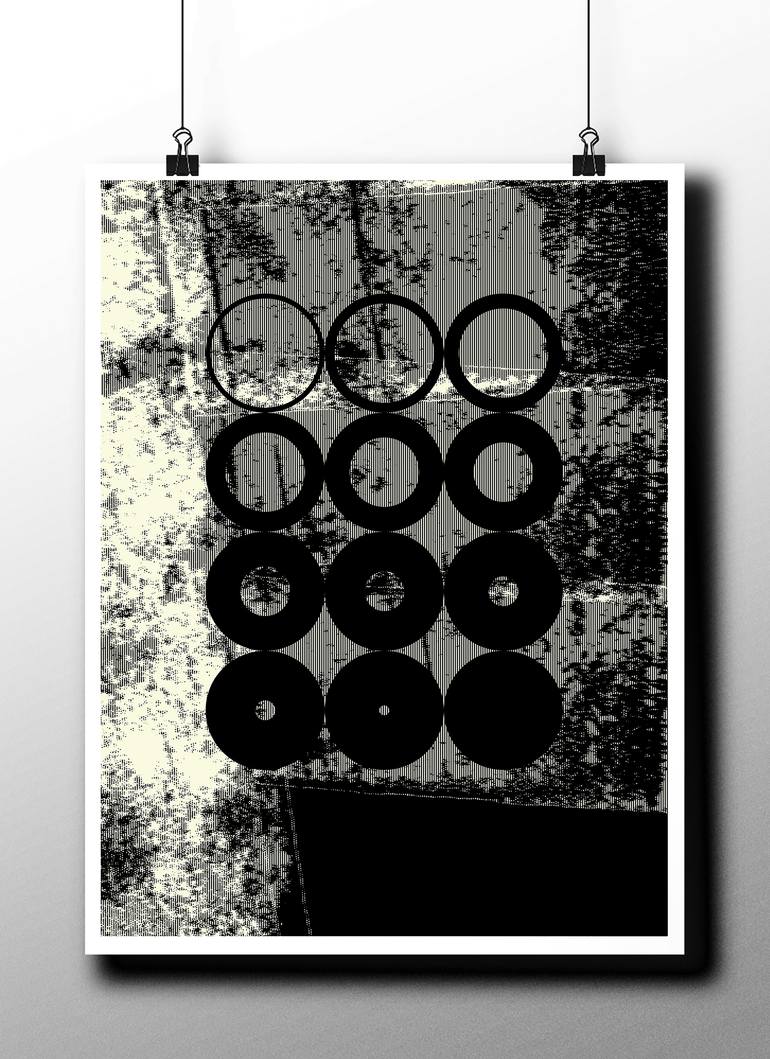 Original Minimalism Abstract Digital by Peter Strnad
