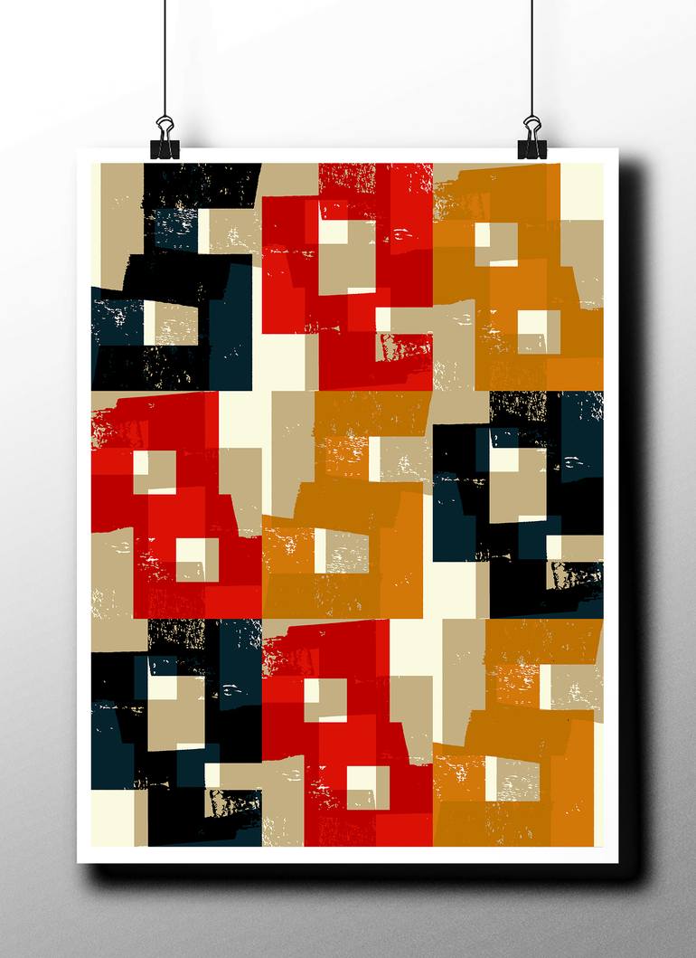 Original Abstract Expressionism Abstract Digital by Peter Strnad