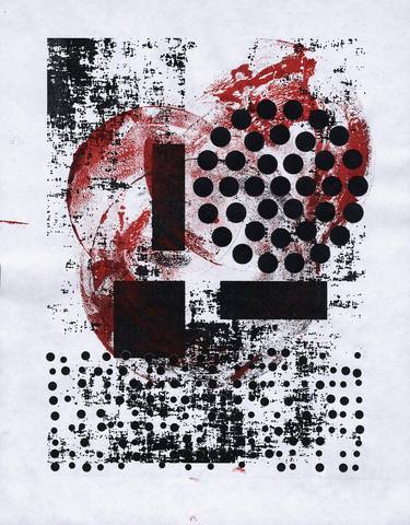 Original Abstract Collage by Peter Strnad