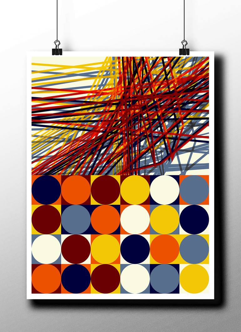 Original Modern Abstract Digital by Peter Strnad