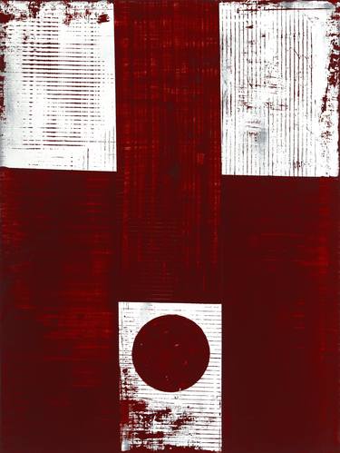 Original Minimalism Abstract Paintings by Peter Strnad